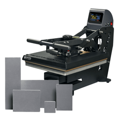 HPN TrueSpec 16" x 20" Auto - Open Hybrid Heat Press Complete Bundle - HeatPressNation