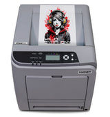 Uninet IColor 340 Apparel Plus White Toner DTF Printer with TrueSpec Heat Press