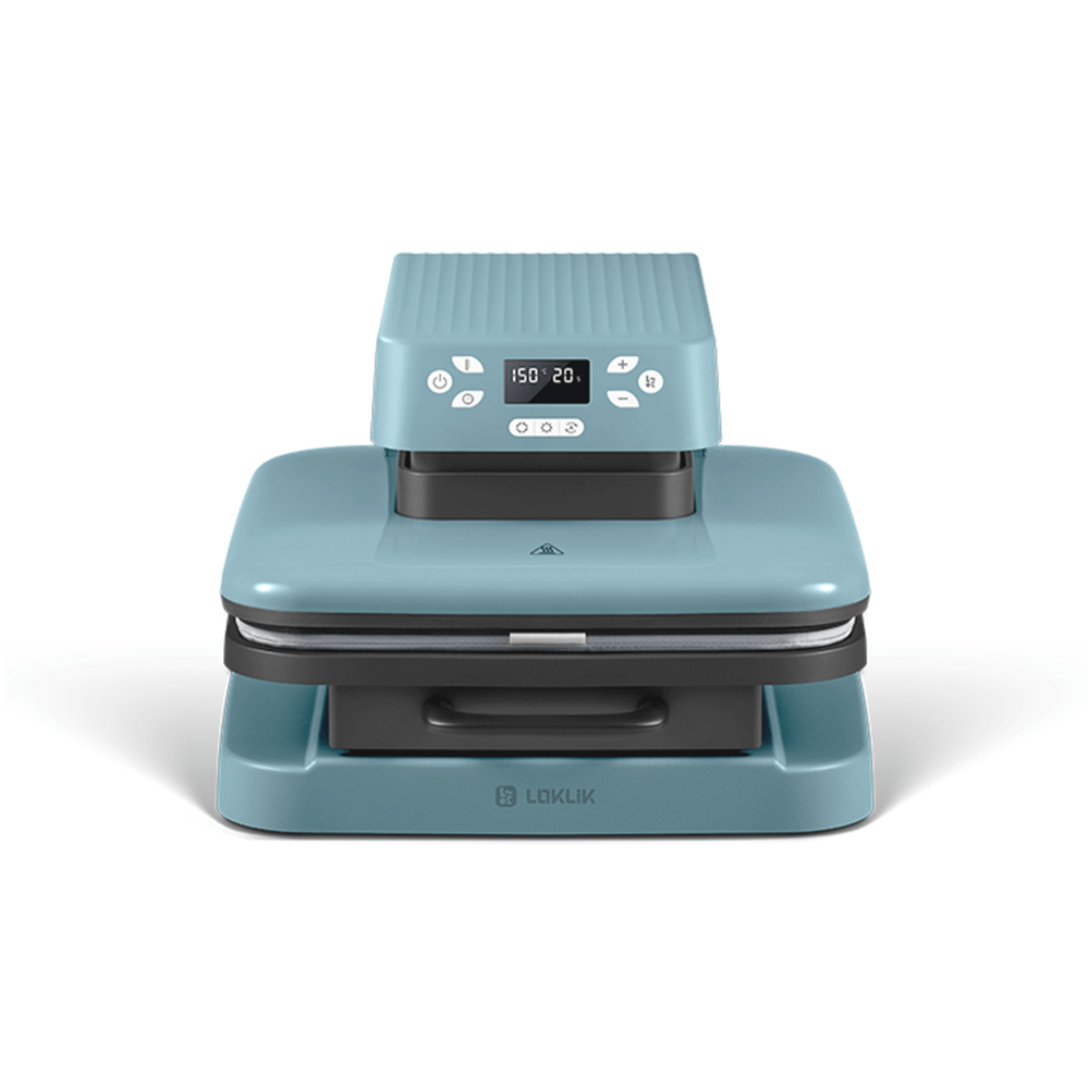 LOKLiK • Mini Heat Press Denim Blauw
