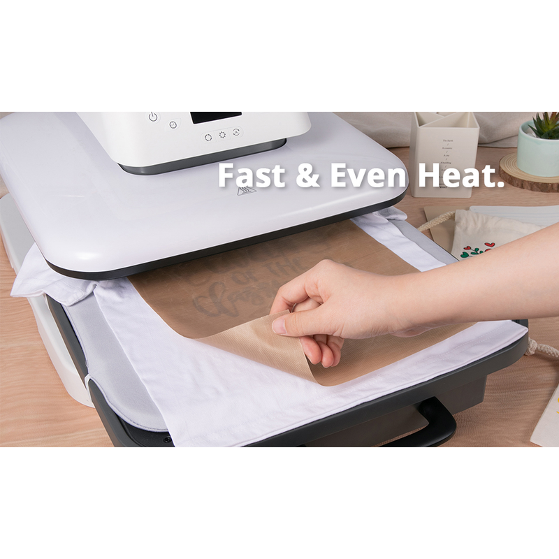 Open-Box LOKLiK by HTVRont ImPress Auto 15" x 15" Heat Press - LOKLiK Blue