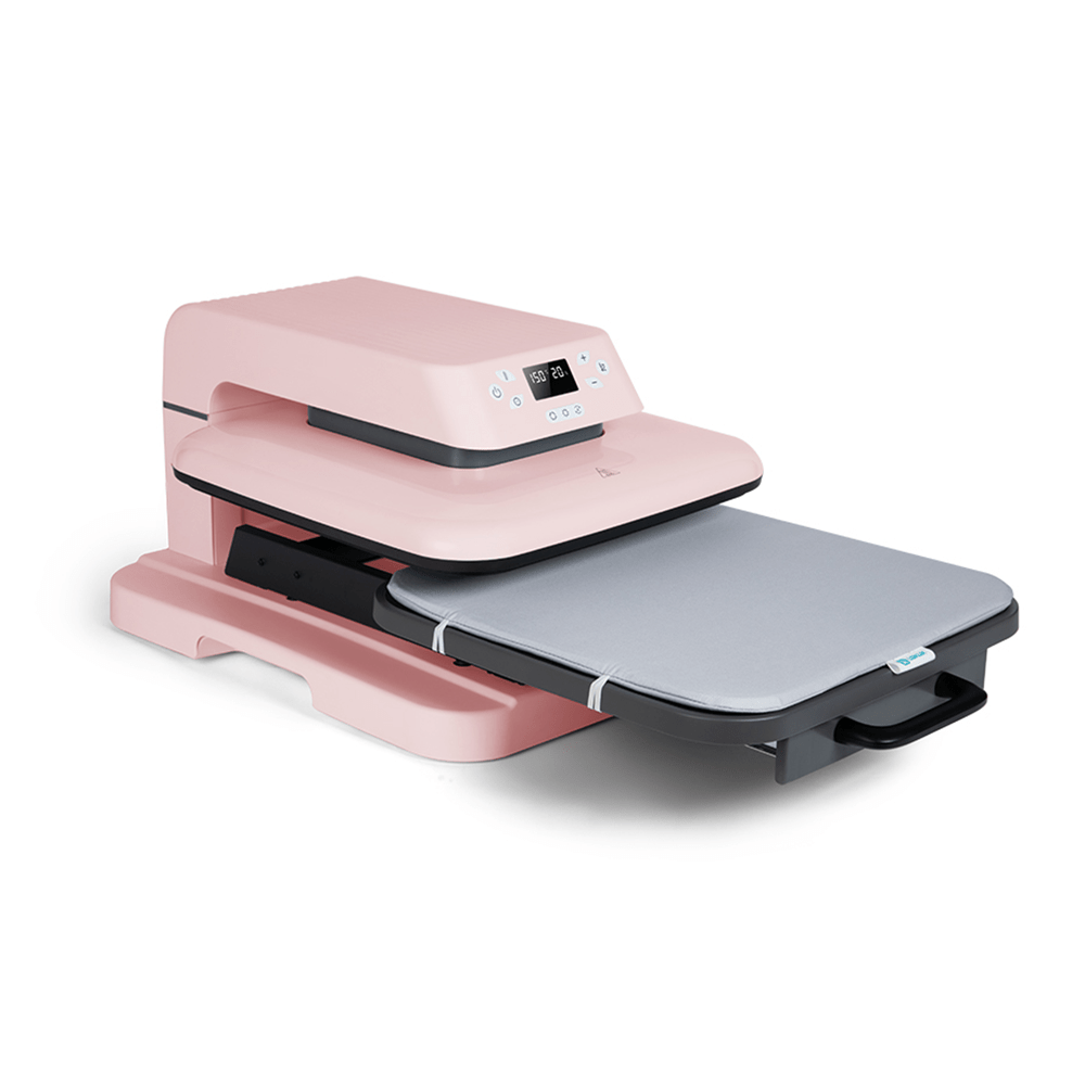 LOKLiK by HTVRont ImPress Auto 15" x 15" Heat Press - Romance Pink