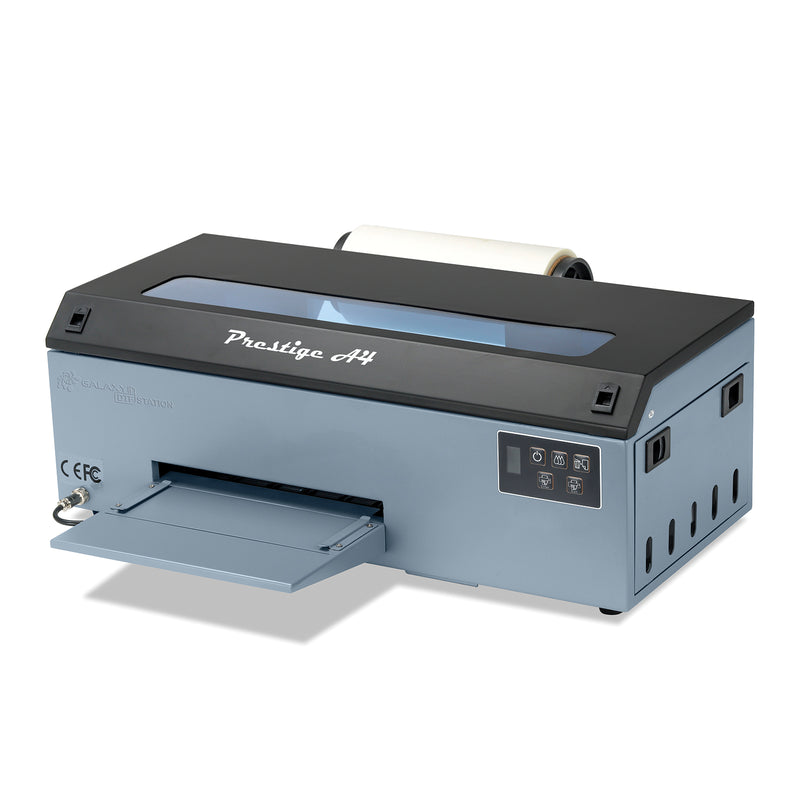DTF Station 8" Prestige A4 Curing Oven Bundle - Classic Black and Grey