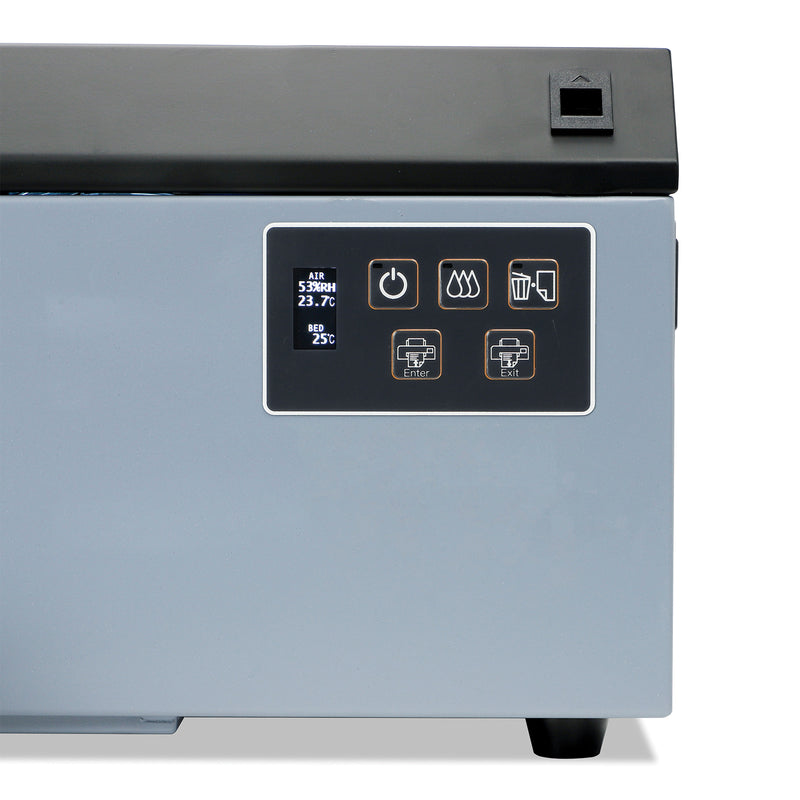 DTF Station 8" Prestige A4 Miro 13 Max Shaker and Oven Bundle - Classic Black and Grey