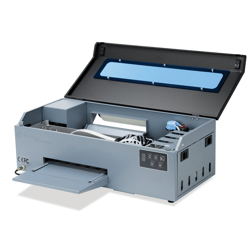 DTF Station 8" Prestige A4 Curing Oven Bundle - Classic Black and Grey