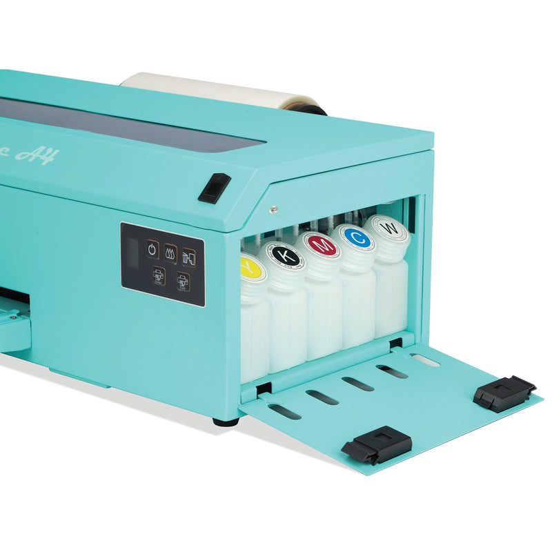 DTF Station 8" Prestige A4 DTF Printer with Ink, Film, and Supplies - Mint