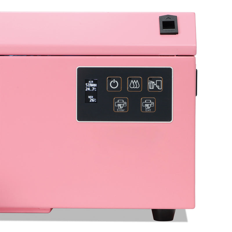 DTF Station 8" Prestige A4 Miro 13 Max Shaker and Oven Bundle - Pink