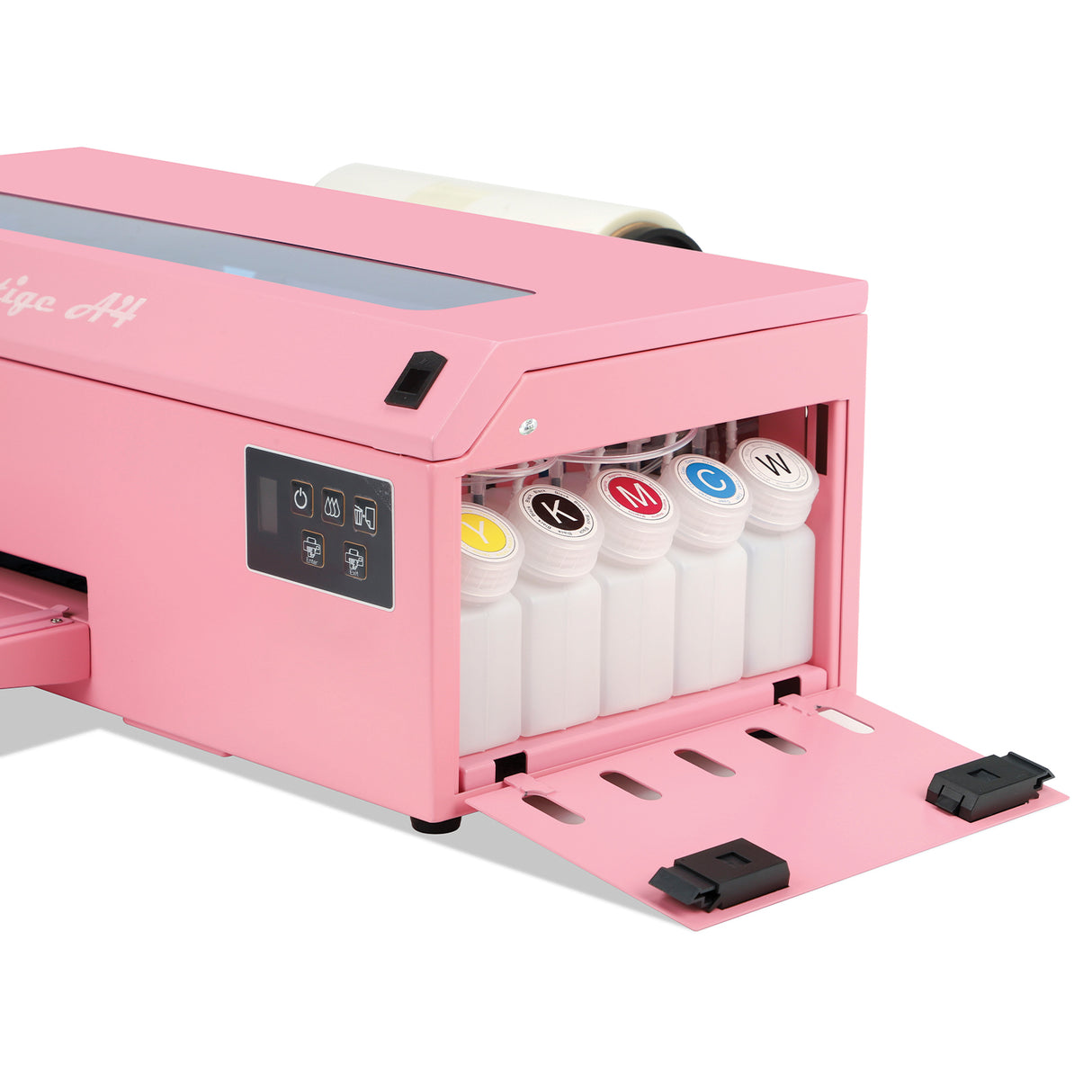 DTF Station 8" Prestige A4 Curing Oven Bundle - Pink - HeatPressNation