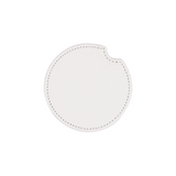 HPN SubliCraft 2.5" Round Sublimation PU Leather Car Coaster