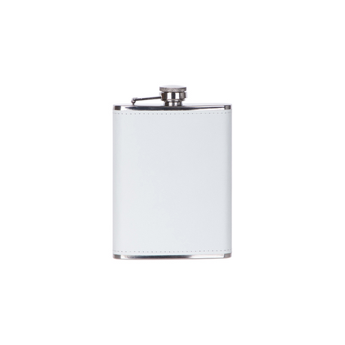HPN SubliCraft 8 oz. Stainless Steel Flask with Sublimation PU Cover