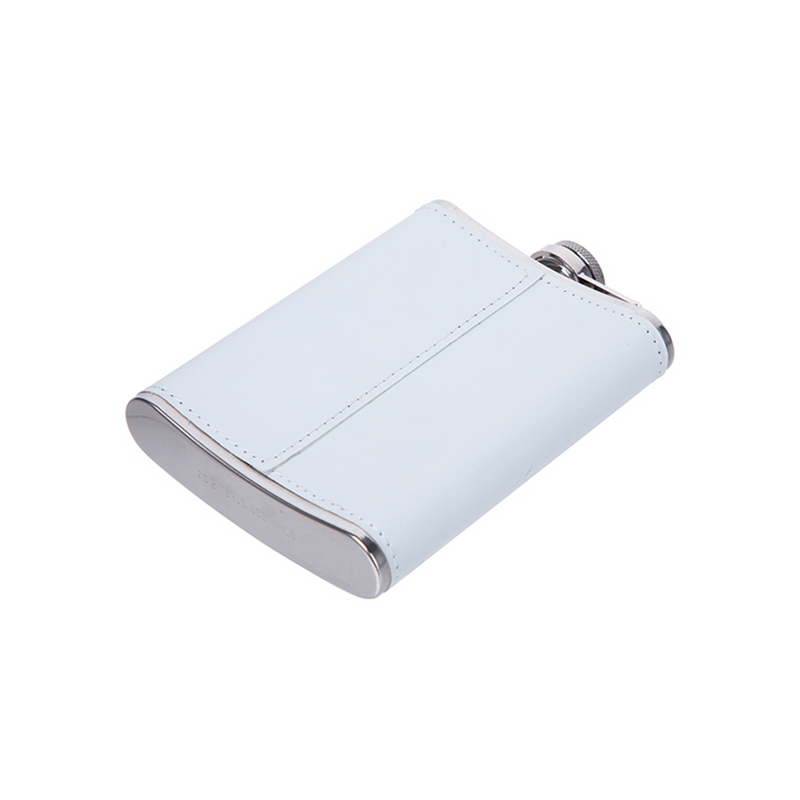 HPN SubliCraft 8 oz. Stainless Steel Flask with Sublimation PU Cover
