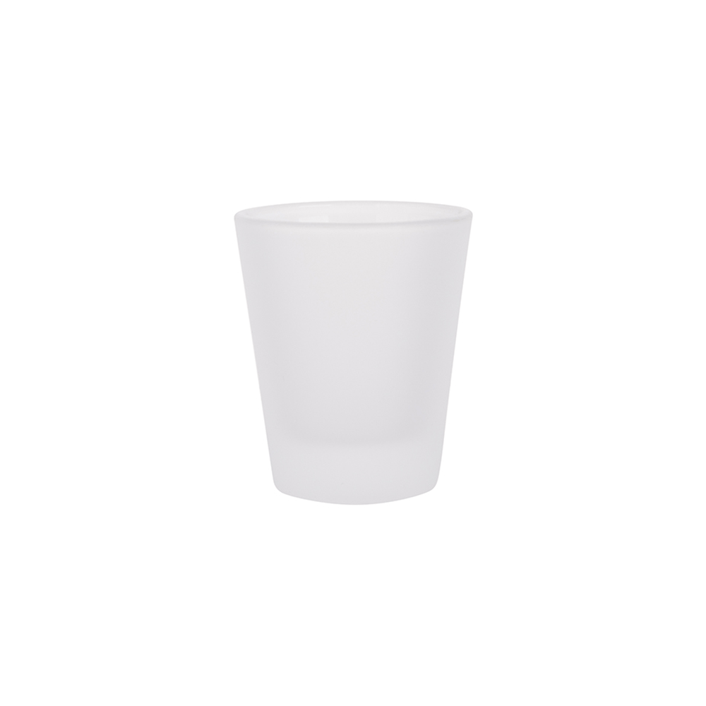 HPN SubliCraft 1.5 oz Sublimation Frosted Shot Glass - 12 per case - HeatPressNation
