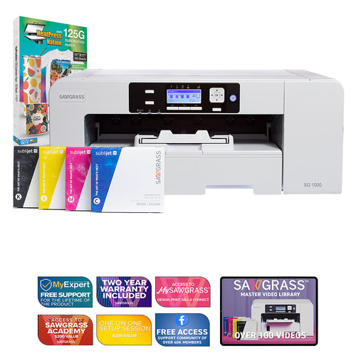 Sawgrass Virtuoso SG1000 Complete Sublijet Sublimation Printer Kit