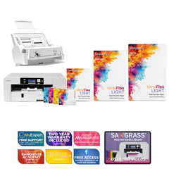 Sawgrass Virtuoso SG1000 VersiFlex Hybrid Decorating System - Extended Bundle with Bypass Tray