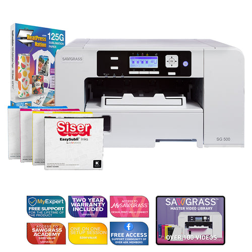 Sawgrass Virtuoso SG500 Complete Siser EasySubli Printer Kit