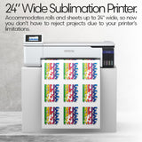 Epson SureColor F570 24" Pro Sublimation Printer Flat Blanks Bundle - HeatPressNation