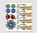 HPN TruePrint Sublimation Custom Heat Transfers