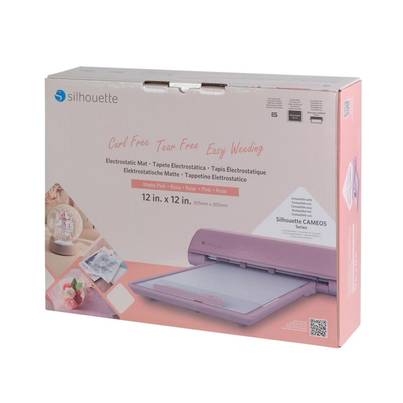 Silhouette CAMEO Electrostatic Mat Matte Pink - 12 in. x 12 in.