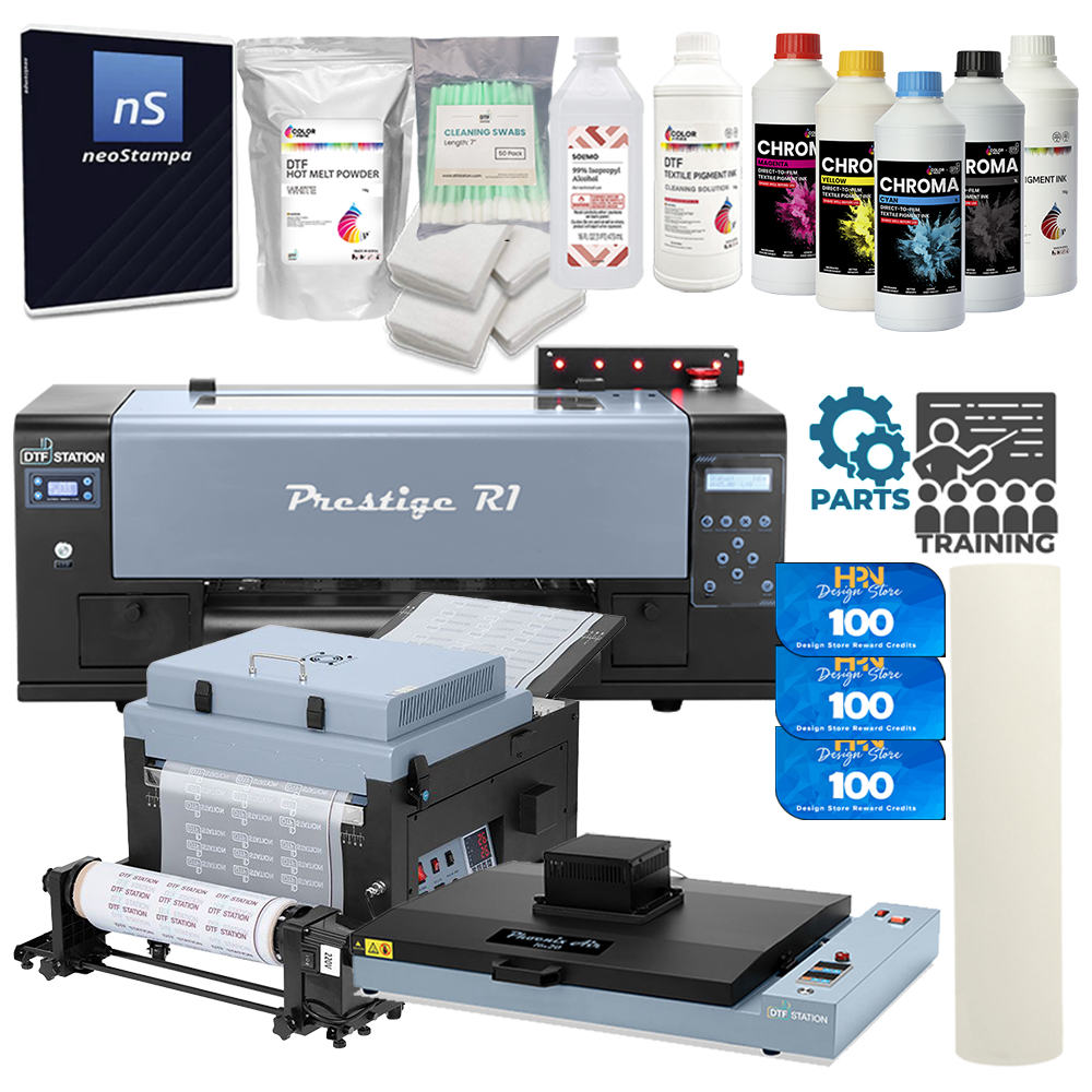 DTF Station Prestige R1 13" DTF Printer Phoenix & Miro Bundle