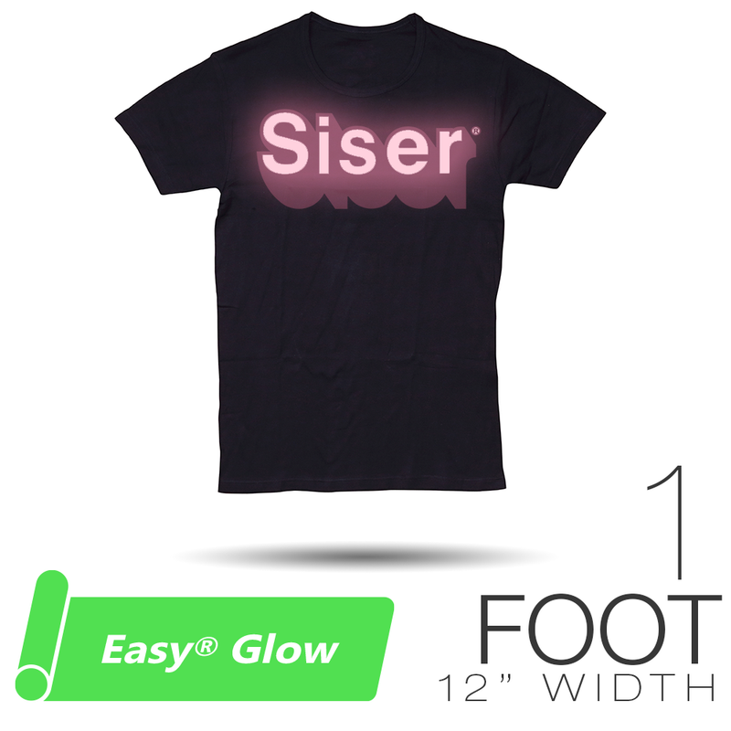 Siser Easy Glow Heat Transfer Vinyl - 12" x 1 Foot