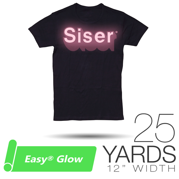 Siser Easy Glow Heat Transfer Vinyl - 12" x 25 Yards