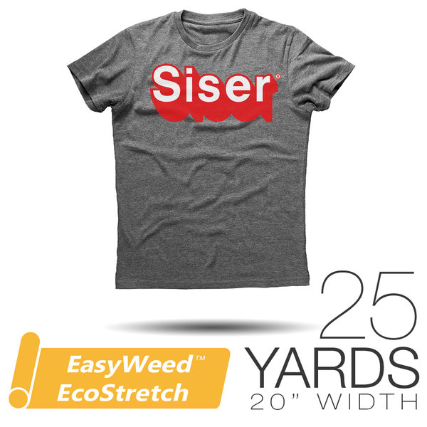 Siser EASYWEED ECOSTRETCH Heat Transfer Vinyl - 20" x 25 Yards