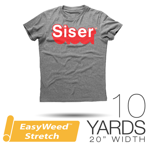 Siser EASYWEED STRETCH Heat Transfer Vinyl - 20" x 10 Yards