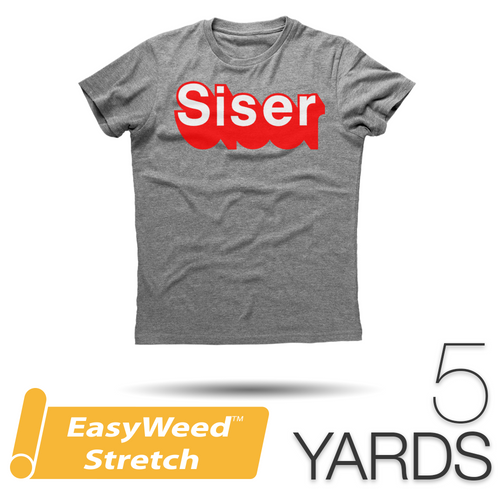 Siser EASYWEED STRETCH Heat Transfer Vinyl - 15" x 5 Yards