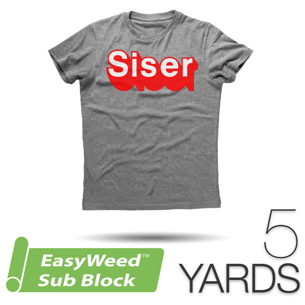 Siser EASYWEED SUB BLOCK Heat Transfer Vinyl - 15" x 5 Yards