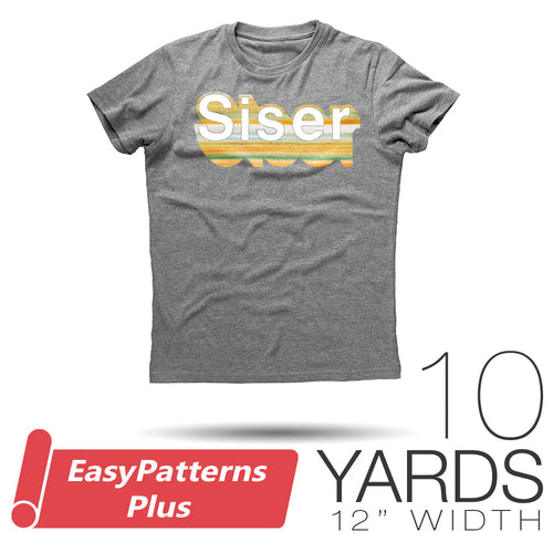 Siser EASYPATTERNS Plus Heat Transfer Vinyl - 12" x 10 Yards