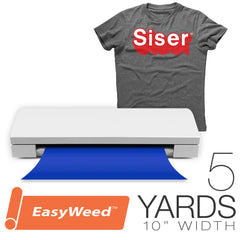Siser EASYWEED Heat Transfer Vinyl 5 Yards - 10" Silhouette Craft Cutting Width