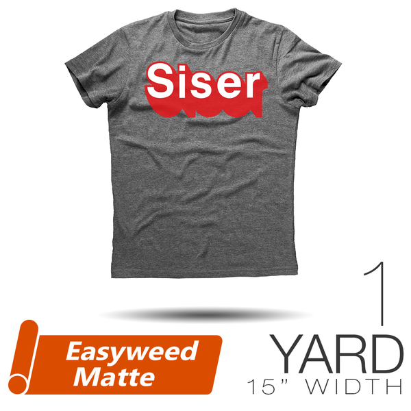 Siser EASYWEED MATTE Heat Transfer Vinyl - 15" x 1 Yard