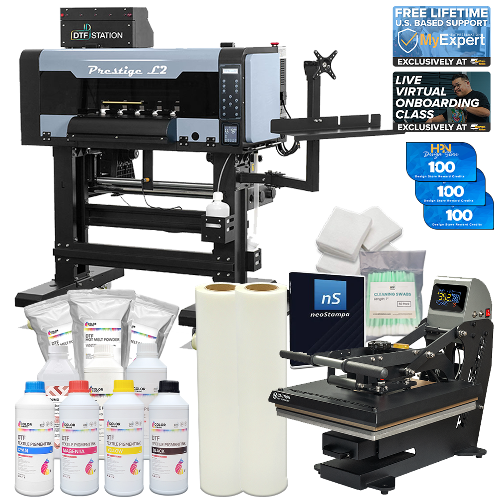 DTF Station Prestige L2 16" Printer with Supply Bundle