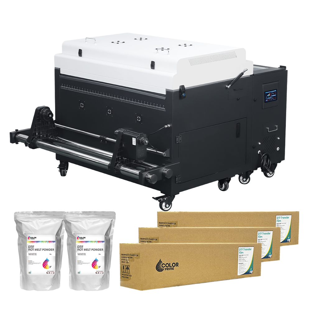 DTF Station Miro 36 DTF Powder Shaker and Dryer with Supplies Bundle