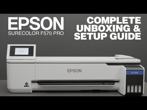 EPSON　Colorio　PF-70 Epson PRO F570 Dye Sublimation Printer Bundle | Swing Design