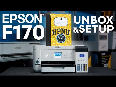 Epson SureColor F170 Sublimation Printer Basic Bundle