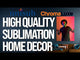 ChromaLuxe 12" Square Sublimation Aluminium Photo Panel
