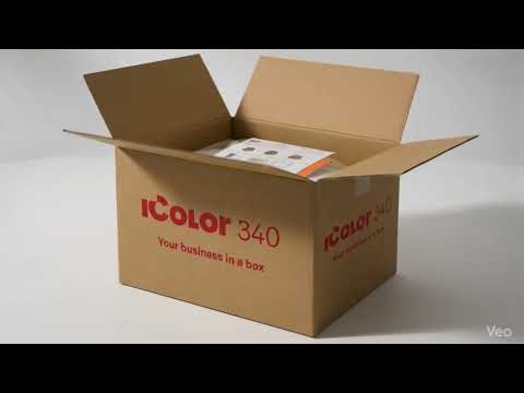 Uninet IColor 340 Apparel Plus White Toner DTF Printer with TrueSpec Heat Press