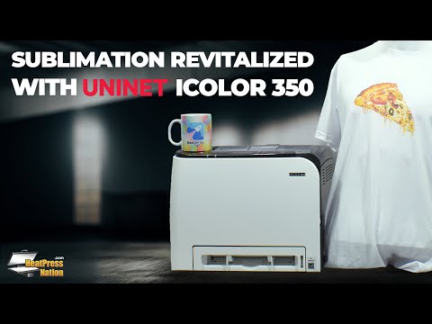 Uninet IColor 350 Toner Based Dye Sublimation Printer - Starter Bundle