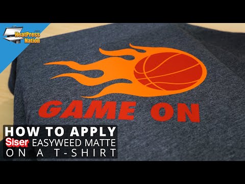 Siser EASYWEED MATTE Heat Transfer Vinyl - 15" x 1 Foot