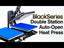 HPN Black Series 16" x 20" Double Station Auto-Open Heat Press and Double Stand Bundle