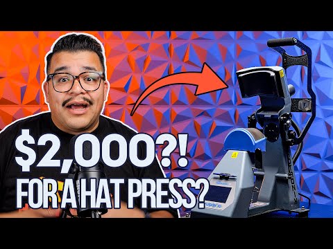 Die Hutpresse Hotronix 360 IQ von Stahls 