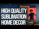 Unisub 6" x 7.875" Vertical Mantle Clock Sublimation Hardboard Tile Insert