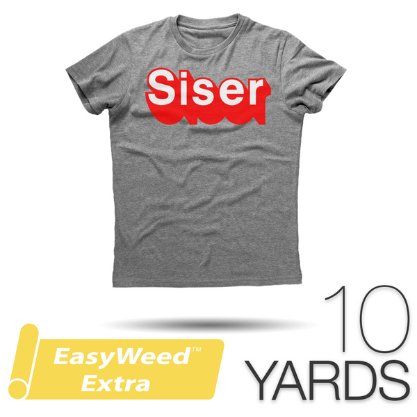 Siser EASYWEED EXTRA Heat Transfer Vinyl - 15" x 10 Yards