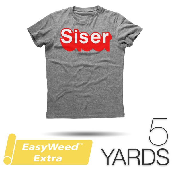 Siser EASYWEED EXTRA Heat Transfer Vinyl - 15" x 5 Yards