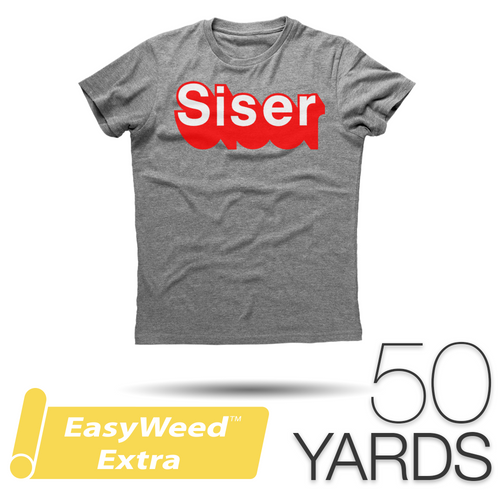 Siser EASYWEED EXTRA Heat Transfer Vinyl - 15" x 50 Yards