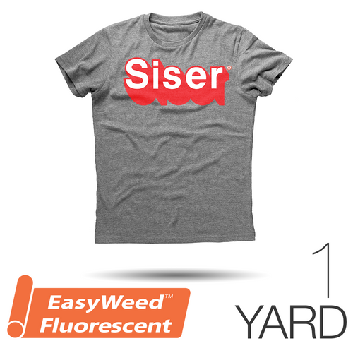 Siser EASYWEED FLUORESCENT Heat Transfer Vinyl - 15" x 1 Yard