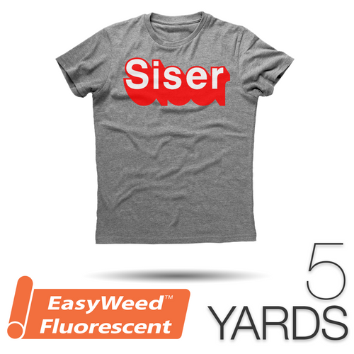 Siser EASYWEED FLUORESCENT Heat Transfer Vinyl - 15" x 5 Yards