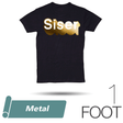 Siser METAL Heat Transfer Vinyl - 20" x 1 Foot - HeatPressNation