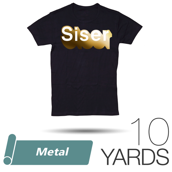 Siser METAL Heat Transfer Vinyl - 20" x 10 Yards