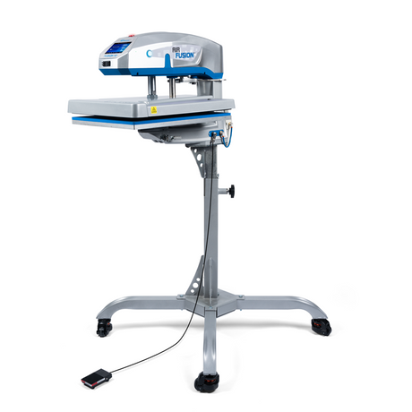 Stahls' Hotronix Air Fusion IQ 16" x 20" Heat Press with Floor Stand